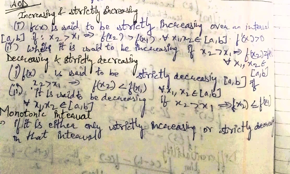 Applications of Derivatives preview